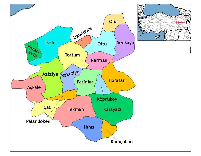 Erzurum Bingöl Karayolu Çalışma Alanı - Poligon2 Çalışma Alanı Poligon1 Ulaşım Yolları Zenginleştirme Tesisi Atık Depolama Sahası, Şantiye Alanı Şekil- 1.