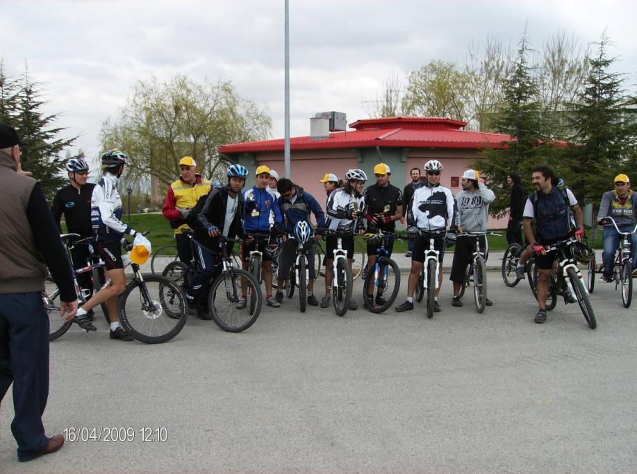 Yeni ve Temiz Enerji grubunun sosyal etkinlikleri Bisiklet Yarışı ve