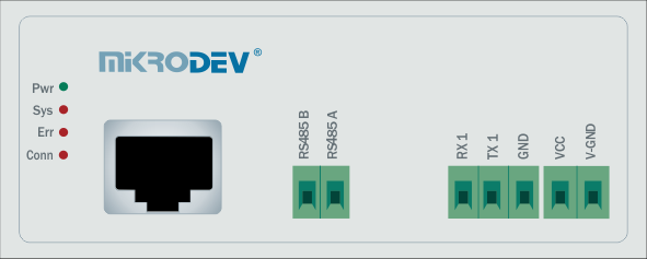 4 Protokol Dönüştürücü MDC100E 1. GENEL ÖZELLİKLER 1.1. MDC100E 1.2. MODC < > Modbus Dönüştürücü MODBUS TCP üzerinden elektrik sayaçlarının okunmasına imkan sağlar. IEC 62056-21 MOD-C desteklenir.