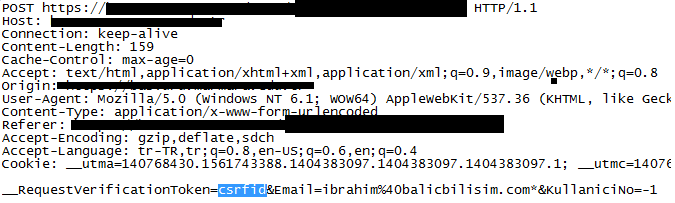 Yukarıda görmüş olduğunuz gibi connect.py içerisinde getpage functionında değişiklikler yaptım, 1. aşama olarak server için kendi cookie değerimi set ediyorum ve 2.