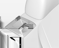 Eşya saklama ve bagaj bölümleri 59 Kol dayanağını takmak için, kol dayanağının arkasındaki braketi arka konsoldaki yuvaya hizalayın ve kol dayanağını mandal deliğe kilitlenene kadar bastırın.