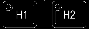 6.2.1. Düğme ve anahtarlar (Standart işlevler için) 1. POWER ON / OFF düğmesi NC ünitesi, POWER ON düğmesine basılarak açılabilir ve tezgâh yaklaşık birkaç saniye sonra çalıştırılabilir.