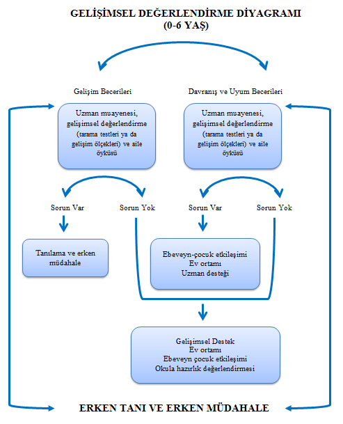 Gerek formal testler gerekse ebeveyn görüşlerinden yola çıkılarak gelişim gecikmesinin belirlenmesi aynı zamanda müdahale gereksinimi de ortaya çıkarır.