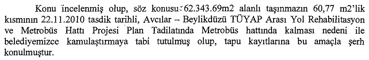 Geçit hakları GYO Portföyüne Alınmasında sakınca teşkil etmez iken, Üst Hakkı, Kira Şerhi, Kamulaştırma Kanununun 7. maddesi şerhi ve Ön Alım Hakkının ayrı ayrı irdelenmesi gerekmektedir.