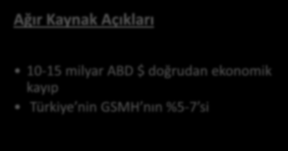 Marmara Depremi nden Alınan Dersler İletişim Haberleşmenin sağlanamaması İlk 48 saat bütün telefonlar kullanım dışı kalması Cep telefonlarının çalışmaması Kayıplar & Problemler Kamu binaları ve