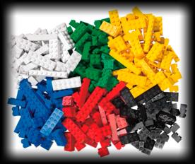 Lego oyuncakları gibi madde de küçük alt parçalardan