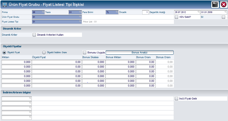 2.2.5. Ürün Fiyat Grubu Fiyat Listesi Tipi Resim-26 