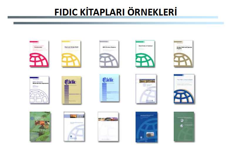 gördüğünüz, FIDIC kitaplarından Kırmızı kitap, genel inşaat idari şartnamesidir. Tesisat müteahhitlerini ilgilendiren asıl Sarı kitaptır, işleri mal sahibinden direkt olarak aldığınız taktirde.