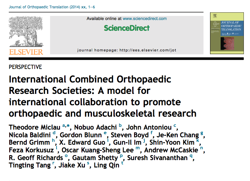 41 Journal of Orthopaedic Translations da 2014