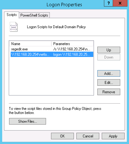 Parametre Açıklama No Parametre Değer Açıklama 1 Script name \\192.168.20.254\netlogon\Labris-user-logintracker-x86.exe Labris User logon tracker programı için dosya yolu tanıı yapılır.