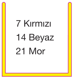 27. Bir torbada aynı büyüklükte 5 mavi, 6 beyaz ve 4 sarı bilye vardır. Rastgele alınan bir bilyenin sarı veya beyaz olma olasılığı nedir? A) 4 5 B) 3 C) 2 5 D) 2 3 30.