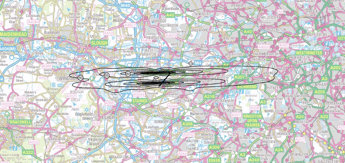 Heathrow Gürültü Haritası