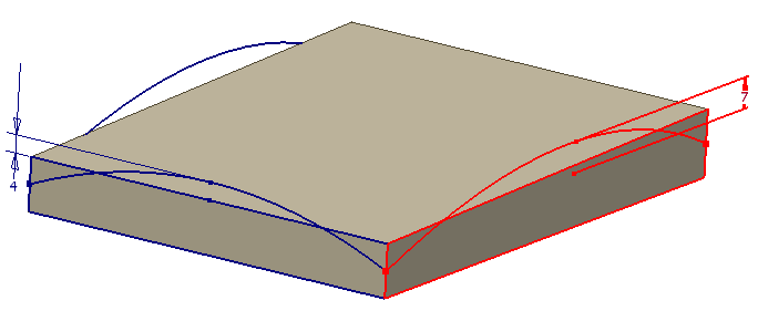 SAYISAL GRAFİK Autodesk Inventor 2008 Tanıtma ve Kullanma Kılavuzu 6. Inventor panelinden Line komutunun altından Spline komutunu çalıştırın. Aşağıdaki noktaları girerek eğriyi oluşturun.