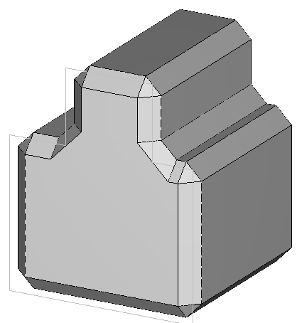 Distance: Mesafe Propagate along tangencies: Komutu teğet nesnelere de uygula Mittered corners: Keskin köģeler Resim 1.20: Chamfer parametres diyalog kutusu a.pah kırılacak nesne b.