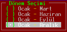 3.4. Dönemsel Amortisman Hesaplaması ve Entegrasyon Firmanın bütün demirbaģları bu Ģekilde kayıt edildikten sonra dönemsel amortisman hesaplaması ve entegrasyonu yapılmalıdır.