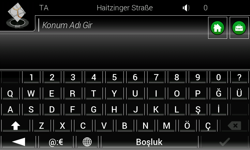 3.4.8 Yönlendirmenin durdurulması Planlı bir rotada sürüş yapıyor ancak rotanın belirli bir bölümünde yönlendirmeye ihtiyaç duymuyorsanız yönlendirmeyi askıya alabilir ve ihtiyaç olduğunda devam