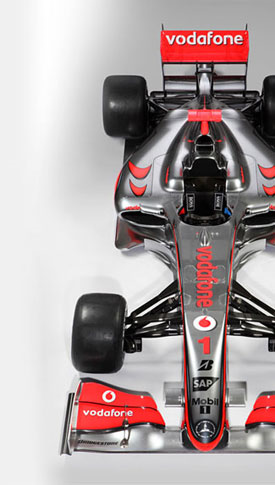 Yüksek verimlilik Kullanım kolaylığı Ergonomik makina tasarımı VODAFONE McLAREN MERCEDES Yeni Formula 1 Aracı MP4-24 Tanıttı Mazak'ın 1999 yılından beri resmi CNC torna ve işleme merkezleri sponsoru