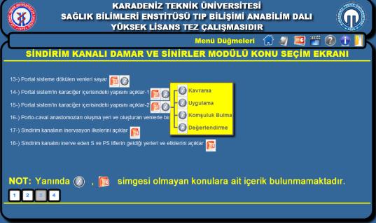 kapsamaktadır. Çalışmanın içeriği için öğrencilere kurullar halinde verilen anatomi dersinin IV. Kurul olarak adlandırılan (Sindirim ve Metabolizma Sistemleri) kısmı seçilmiştir.