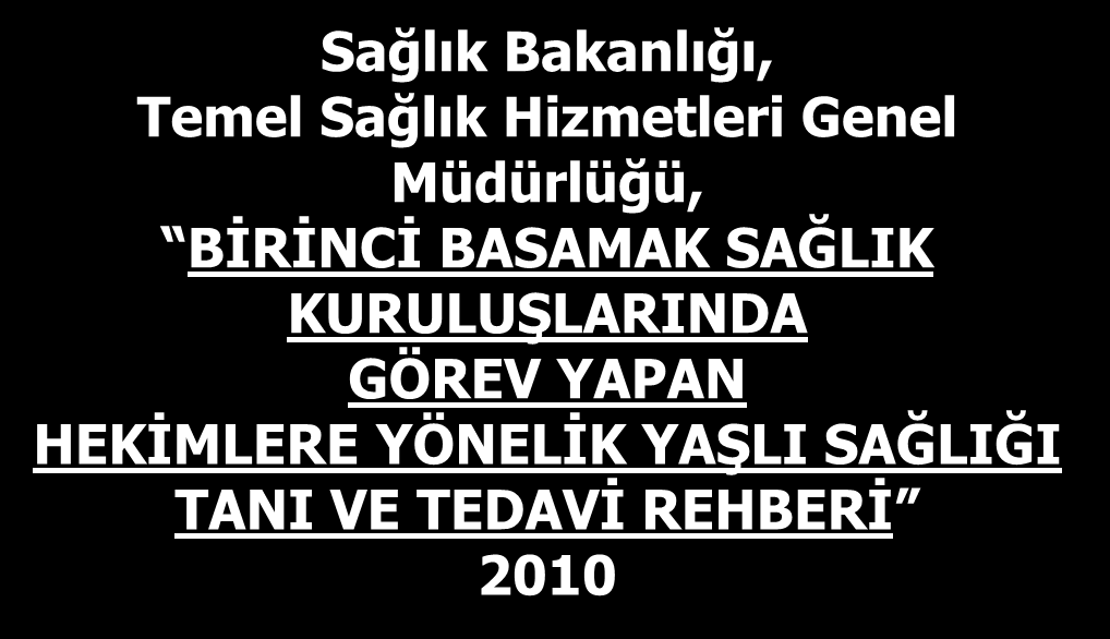 Sağlık Bakanlığı, Temel Sağlık Hizmetleri