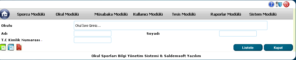 DAHA SONRA YĠNE OKUL MODÜLÜNDE BULUNAN EĞĠTĠCĠ LĠSTELE ĠBARESĠ TIKLANDIĞINDA GEREKLĠ BĠLGĠLERĠ GĠREREK LĠSTELE BUTONUNA BASILACAK EĞĠTĠCĠ OTOMATĠK OLARAK EKRANDA GÖZÜKECEKTĠR.