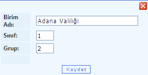 5 Atama İşlemleri 5.1.Atama Birim Bilgileri İl seçilir. İlçe seçilir. Ara butonu tıklanır. (Bkz:3) 3 4 Birim bilgileri listelenir.