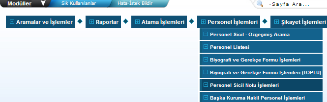 1 2 Listeye personel eklemek için ekle butonu tıklanır. (Bkz:1) Personel silmek için sil butonu tıklanır.