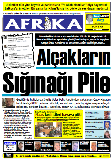 A Blok Zemin Kat No:2 Karakum Lemar Karþýsý-Ýktisat Bank Yaný Tel:8160543 Güzelyurt Gilanlý Eczanesi: Ecevit Cad. No:112 Tel:7144790 Türkiye den kan donduran manzaralar.