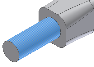 SAYISAL GRAFİK Autodesk Inventor 2008 Tanıtma ve Kullanma Kılavuzu Alıştırma 6: Diş Açma Unsuru 1. 05_Dis.ipt dosyasını açın. 2. Inventor panelinden Thread komutunu çalıştırın.