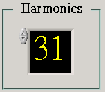 VII. HARMONİK (YAZILIM) 7-1 LabVIEW Versiyonu Menüdeki Graphic Signal butonuna basın. Bu, THD ölçümünde yaklaşık değer olarak alınacak ve kullanılacak harmonik elemanın derecesidir.