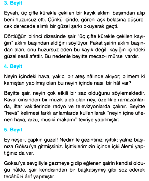 4.Şiirde Yapı Şiirin yapısı anlam ve ses kaynaşmasından oluşur. Anlam ve ses kaynaşmasından oluşan nazım birimlerine beyit, kıt a, bent, mısra gibi isimler verilir.