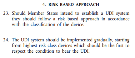 UDI Takvimi 21 CFR 801.20 the label of every medical device shall bear a unique device identifier (UDI) 21 CFR 830.