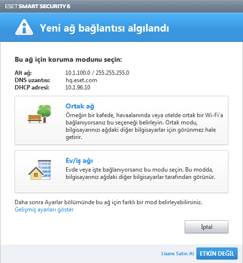 Gelişmiş ayarlar penceresi (ana menüde Ayarlar'ı ve ardından Gelişmiş ayarlara gir... seçeneğini tıklatın veya klavyenizde F5 tuşuna basın) ek yükleme seçeneklerini içerir.