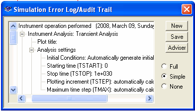 Analyses: Tasarlanan devrelerde çeşitli analizler yapmak için gerekli komutları içerir. Postprocessor: Postprocessor diyalog penceresini açar.