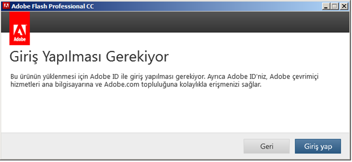 Bu işlemlerden sonunda Flash programı bilgisayarınıza yüklenmiş olacaktır. Başlat menüsünden Tüm programlar bölümüne giriniz. Bu durumda Şekil 1.