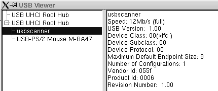 Linux a USB tarayıcımızı tanıtmadan önce bazı bilgileri tespit etmeniz gerekli. (Burada USB Tarayıcıyı açık şekilde başlattığımı hatırlatayım).