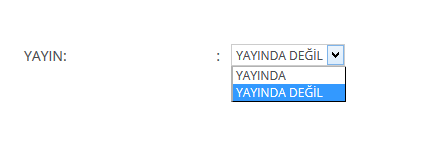 29 - SAYFAYI NASIL YAYINDAN KALDIRIRIM? 1 - İlgili sayfanın sayfa özellikleri düzenle butonuna tıklayın.