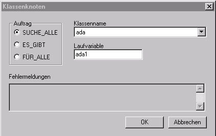 ekil 4. 9: S n f dü ü ml erini n ol ut urul mas Hesap Dü ümü ( Bil anzierungsknoten) S n flara ait istenilen say, ortala ma de er vb.