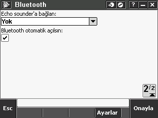 39 Cihaz Ayarları -Tüm cihazlarınızı tanıtıp listede gördükten sonra sağ üsteki ok tuşuna basarak cihaz seçim ekranına dönün. -Bu ekranda tanıttığımız cihazları hangi rolde kullanacağımız ayarlanır.