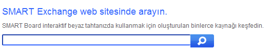 Giriş Bir web sitesi yöneticisi olarak SMART Exchange arama widget'ini mevcut bir web sayfasına ekleyerek sitenizin kullanıcılarına SMART Exchange web sitesinde arama yapma olanağını sunabilirsiniz.