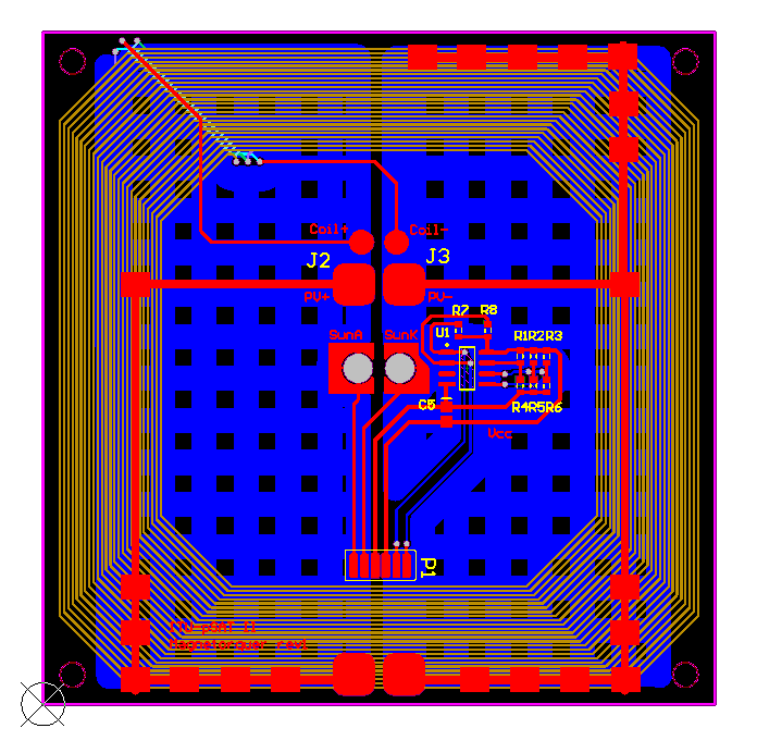 Şekil 3.13: Manyetik tork üreteci donanım şematiği. Şekil 3.