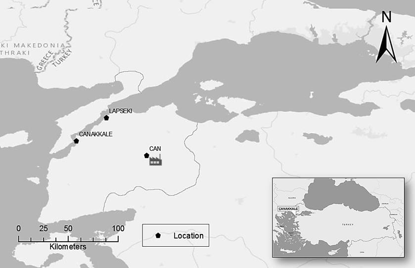 alınmış ve herhangi bir kontaminasyona izin verilmeden laboratuvarda önce Termal Desorber (TD) ünitesinde konsantre hale getirilmiş, sonra ise Gaz Kromatografi-Alev IyonlaşmaDedektörü (GC-FID)