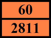 Özel hükümler (ADR) : 274, 614 Sınırlı miktar değerleri (ADR) Hariç tutulan miktarlar (ADR) Tanklı taşıma aracı : 500g : E4 : AT Nakliye kategorisi (ADR) : 2 Tehlike no.
