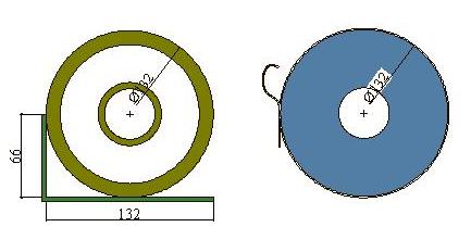 5.1.4. Yuvarlak Cisim Şekil 5.4: Dairesel hacimlerde ölçü alma Küre, sütun, direk gibi dairesel kesitli elemanların çaplarını ve çevrelerini ölçme işlemi yapılır.