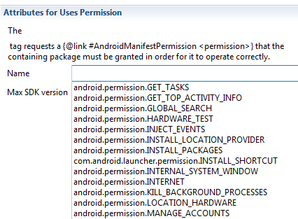 6 ListView,WebView ve Activityler Mobil Uygulama Geliştirme Yada uses-permisson etiketi kullanılarak Android:name özelliğine android.permission.internet değeri girilir.
