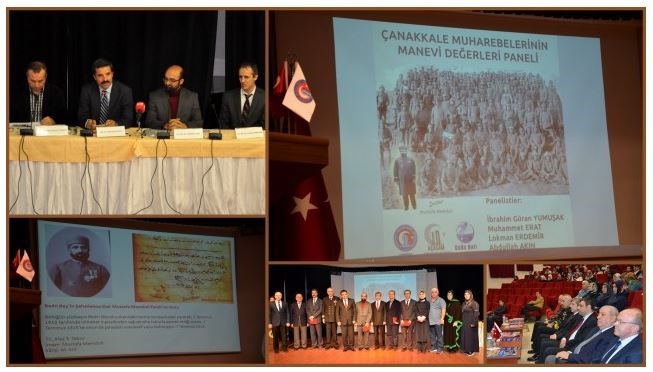 2014 PANEL: ÇANAKKALE MUHAREBELERİNİN MANEVİ DEĞERLERİ Atatürk ve Çanakkale Savaşlarını Araştırma Merkezi () ile Doğu Batı Topluluğu tarafından organize edilen "Çanakkale Muharebelerinin Manevi