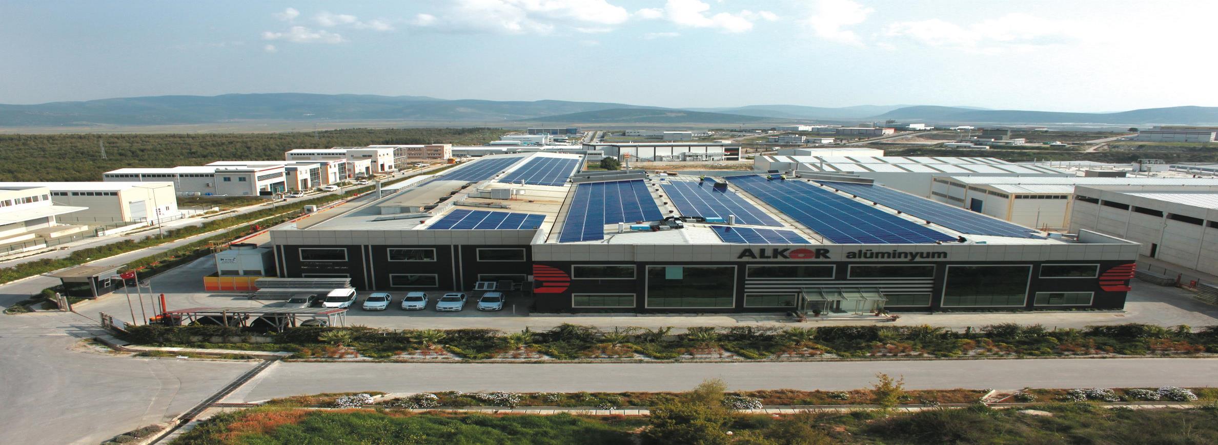 ALKOR ALUMINYUM: 495 kw Proje Tutarı: