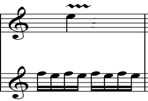 Bunlardan en ön plana çıkanlar ise uzun majör tril, mezzo tril ve mordent olmuştur. Genel olarak bakıldığında İtalyan stili trilde çoğunluk, başlangıç notasının ana nota olduğunu savunmuştur.