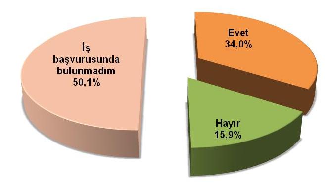 İş başvurularınızda zorluklarla karşılaştınız mı?. İş başvurularınızda karşılaştığınız zorluklar nelerdir?