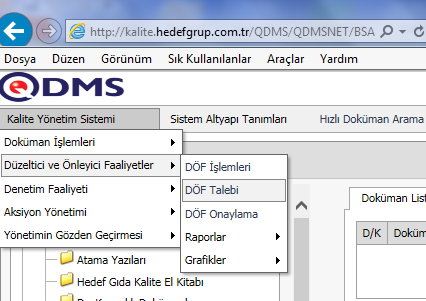 7 DÜZELTİCİ VE ÖNLEYİCİ FAALİYET Bültenimizin bu sayısında şirketlerimizde hayatımızın bir parçası olan Düzeltici ve Önleyici faaliyet (DÖF) kavramından bahsedeceğiz.