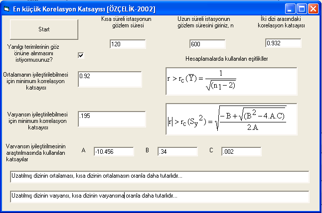 77 5..1.4. Deterministik Bileşenin İyileştirilmesi Sıçrama ve eğilim bileşeni edilemediğinden mevcut diziyi deterministik ve stokastik bileşen olmak üzere ifade etmemiz olanakdür.